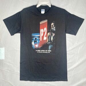 Vintage 2006 Y2K P2 A New Level of Fear 2 Horror Movie Promo T Shirt NWOT -SMALL